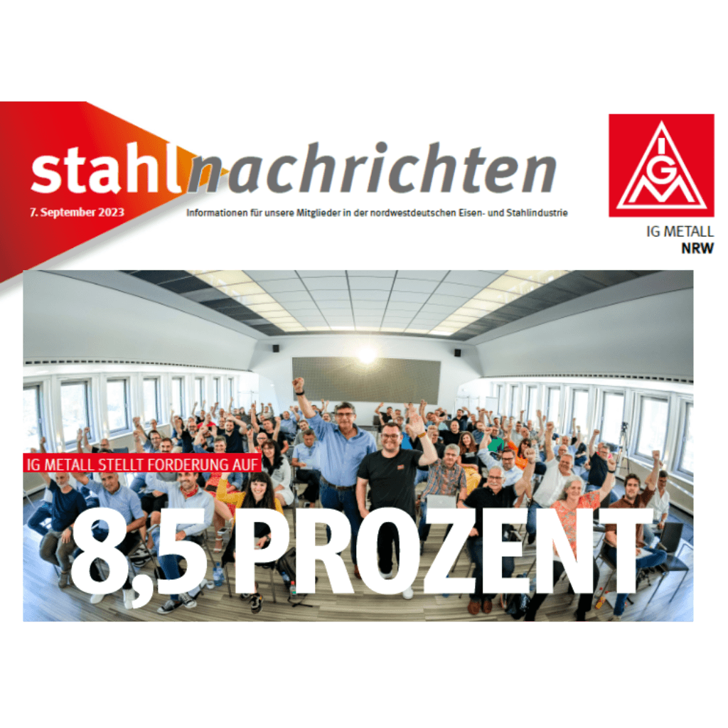 IG Metall stellt Forderung auf